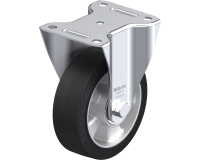 BLICKLE - Roulette fixe Ø 150mm bandage caoutchouc NR 400kg - B-ALEV 150K