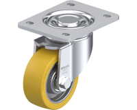 BLICKLE - Roulette pivotante Ø 100mm bandage polyuréthane PU 450kg - LH-GTH 100K-3