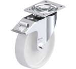 BLICKLE - Roulette pivotante à frein Ø 200mm bandage polyamide PA 6.6 400kg - L-PO 200R-FI
