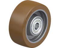BLICKLE - Roue Ø 100mm bandage polyuréthane PU 450kg - GB 100/15K