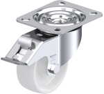 BLICKLE - Roulette pivotante à frein Ø 80mm bandage polypropylène PP 120kg - LE-PPN 80G-FI