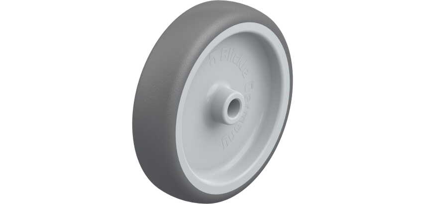 BLICKLE - Roue Ø 125mm bandage polyuréthane TPU 250kg - PATH 126/12G