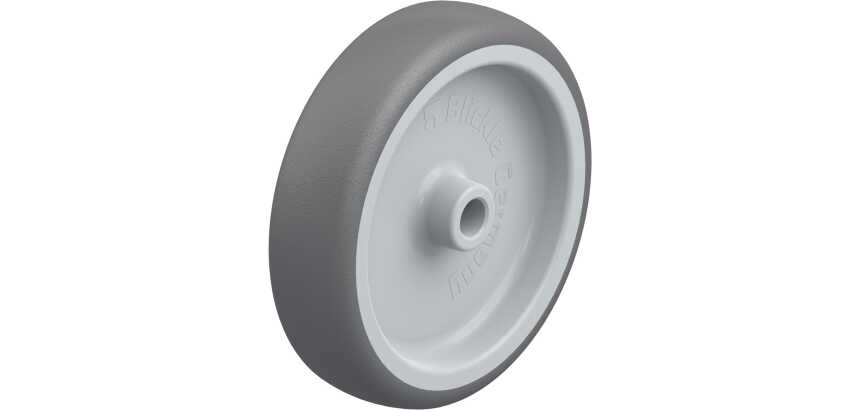 BLICKLE - Roue Ø 125mm bandage polyuréthane TPU 250kg - PATH 126/12G