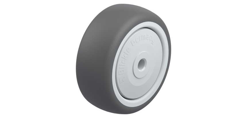 BLICKLE - Roue Ø 80mm bandage polyuréthane TPU 150kg - PATH 80/8KF