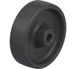BLICKLE - Roue Ø 100mm bandage polyamide Thermoplat haute température 200kg - POHI 100/12-45G
