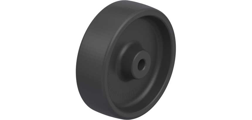 BLICKLE - Roue Ø 125mm bandage polyamide Thermoplat haute température 300kg - POHI 125/12G