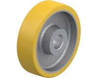 BLICKLE - Roue motrice Ø 180mm bandage polyuréthane PU 850kg - GTHN 180/35H7