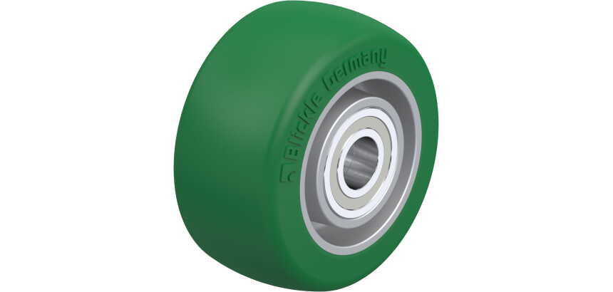 BLICKLE - Roue Ø 80mm bandage polyuréthane PU 230kg - ALST 82/15K