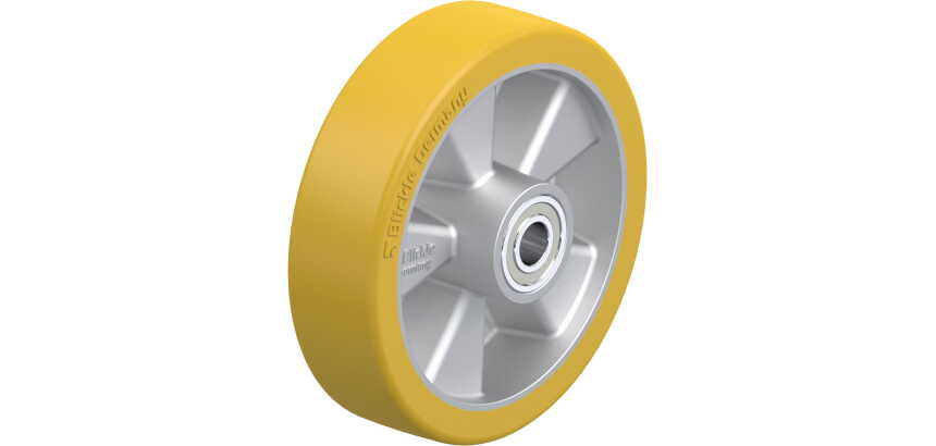 BLICKLE - Roue Ø 150mm bandage polyuréthane PU 400kg - ALTH 151/15K