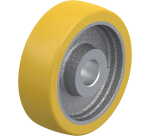 BLICKLE - Roue motrice Ø 125mm bandage polyuréthane PU 450kg - GTHN 125/25H7