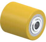 BLICKLE - Galet de transpalettes Ø 82mm bandage polyuréthane PU 830kg - HTH 82x90/20-96K