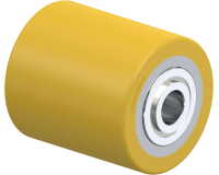 BLICKLE - Galet de transpalettes Ø 82mm bandage polyuréthane PU 830kg - HTH 82x90/20-96K