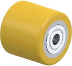 BLICKLE - Galet de transpalettes Ø 85mm bandage polyuréthane PU 770kg - HTH 85x80/17-82K