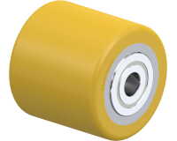BLICKLE - Galet de transpalettes Ø 85mm bandage polyuréthane PU 770kg - HTH 85x80/17-82K
