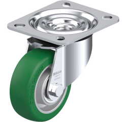 BLICKLE - Roulette pivotante Ø 80mm bandage polyuréthane PU 200kg - L-ALST 80K