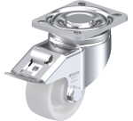 BLICKLE - Roulette pivotante à frein Ø 80mm bandage polyamide PA 6.6 350kg - LH-SPO 80G-FI