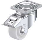 BLICKLE - Roulette pivotante à frein Ø 80mm bandage polyamide PA 6.6 350kg - LH-SPO 80K-FI