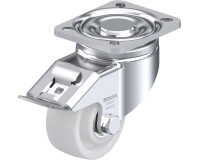 BLICKLE - Roulette pivotante à frein Ø 80mm bandage polyamide PA 6.6 350kg - LH-SPO 80K-FI