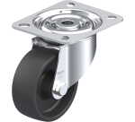 BLICKLE - Roulette pivotante Ø 80mm bandage polyamide Thermoplat haute température 150kg - LI-POHI 81G