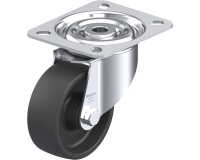 BLICKLE - Roulette pivotante Ø 80mm bandage polyamide Thermoplat haute température 150kg - LI-POHI 81G