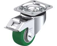 BLICKLE - Roulette pivotante à frein Ø 80mm bandage polyuréthane PU 230kg - LK-ALST 82K-FI