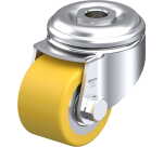 BLICKLE - Roulette pivotante Ø 50mm bandage polyuréthane PU 150kg - LKRA-VSTH 50K