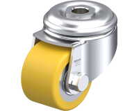 BLICKLE - Roulette pivotante Ø 50mm bandage polyuréthane PU 150kg - LKRA-VSTH 50K