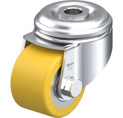 BLICKLE - Roulette pivotante Ø 50mm bandage polyuréthane PU 150kg - LKRA-VSTH 50K