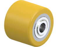 BLICKLE - Galet de transpalettes Ø 85mm bandage polyuréthane PU 660kg - HTH 85x70/20-75K