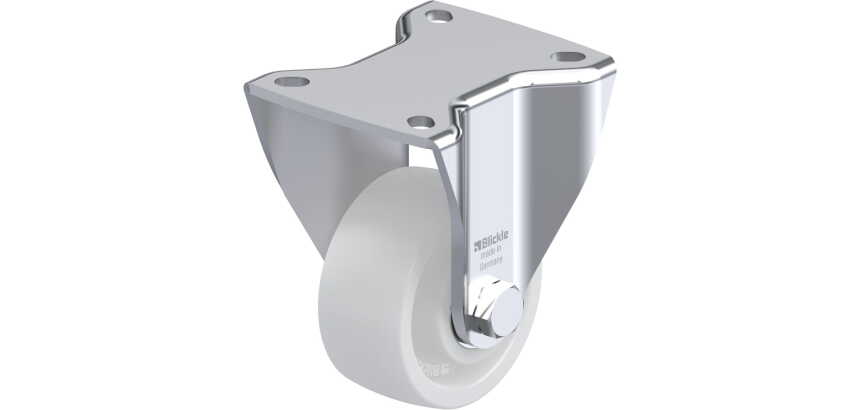 BLICKLE - Roulette fixe Ø 80mm bandage polyamide PA 6.6 350kg - BH-SPO 80K
