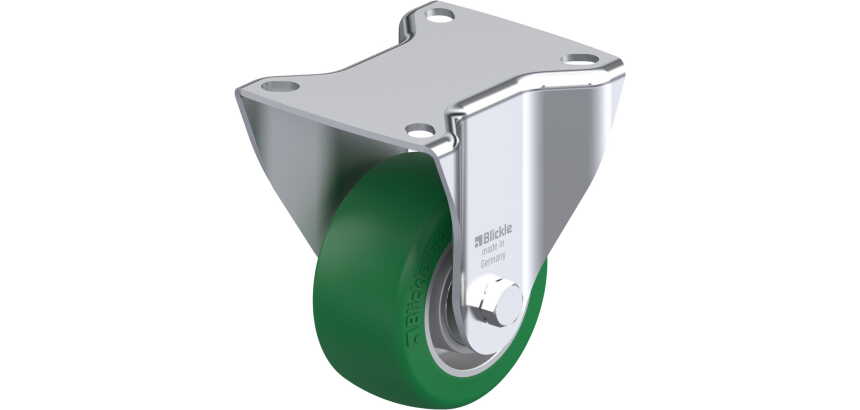 BLICKLE - Roulette fixe Ø 80mm bandage polyuréthane PU 230kg - BK-ALST 82K