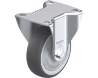 BLICKLE - Roulette fixe Ø 100mm bandage polyuréthane TPU 200kg - B-PATH 100KF
