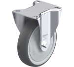 BLICKLE - Roulette fixe Ø 125mm bandage polyuréthane TPU 250kg - B-PATH 125KF