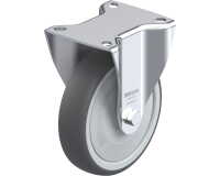 BLICKLE - Roulette fixe Ø 125mm bandage polyuréthane TPU 250kg - B-PATH 125KF