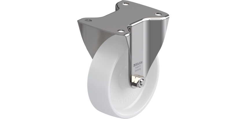 BLICKLE - Roulette fixe Ø 150mm bandage polyamide PA 6.6 400kg - BX-PO 150G