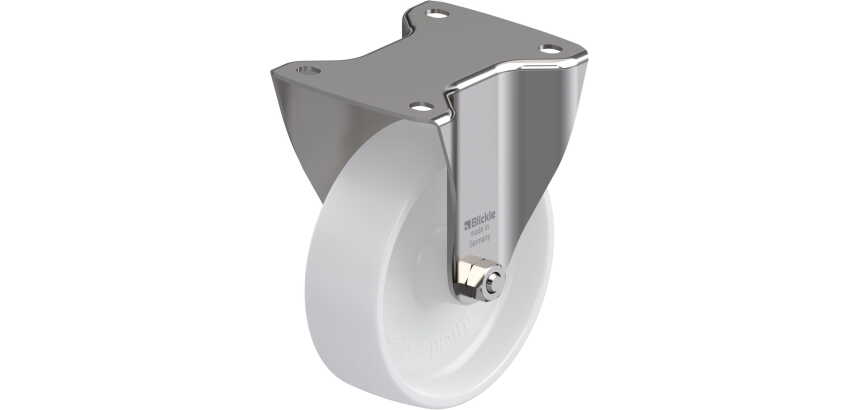 BLICKLE - Roulette fixe Ø 150mm bandage polyamide PA 6.6 400kg - BX-PO 150G
