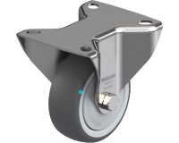 BLICKLE - Roulette fixe Ø 80mm bandage polyuréthane TPU 150kg - BX-PATH 80KFD