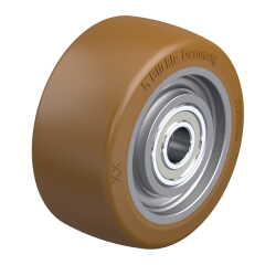 BLICKLE - Roue Ø 125mm bandage polyuréthane PU 850kg - GB 128/20K