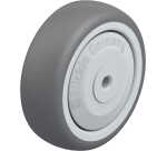 BLICKLE - Roue Ø 75mm bandage polyuréthane TPU 100kg - PATH 75/6KF