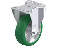 BLICKLE - Roulette fixe Ø 150mm bandage polyuréthane PU 400kg - B-ALST 150K