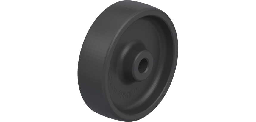 BLICKLE - Roue Ø 100mm bandage polyamide Thermoplat haute température 200kg - POHI 100/12-35G