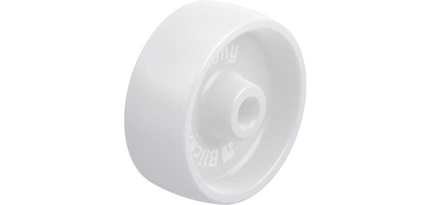 BLICKLE - Roue Ø 80mm bandage polypropylène PP 120kg - PPN 80/12G