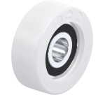 BLICKLE - Galet guide Ø 30mm bandage polyamide PA 6.6 55kg - FPO 30x11/8-7K