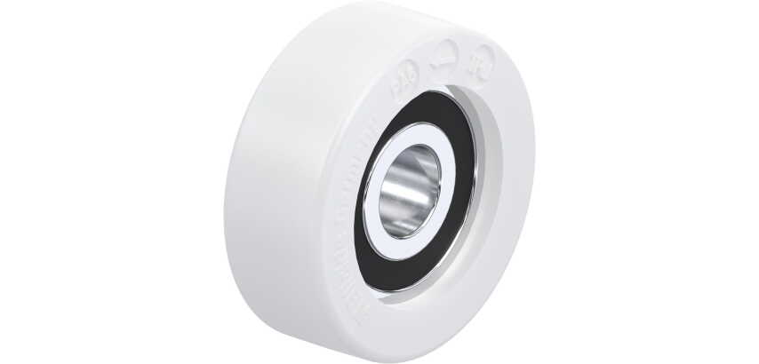 BLICKLE - Galet guide Ø 30mm bandage polyamide PA 6.6 55kg - FPO 30x11/8-7K
