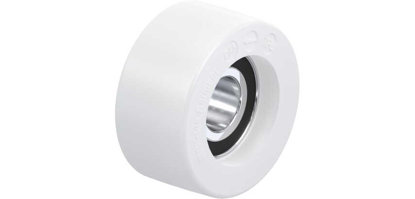 BLICKLE - Galet guide Ø 50mm bandage polyamide PA 6.6 215kg - FPO 50x25/15-11K