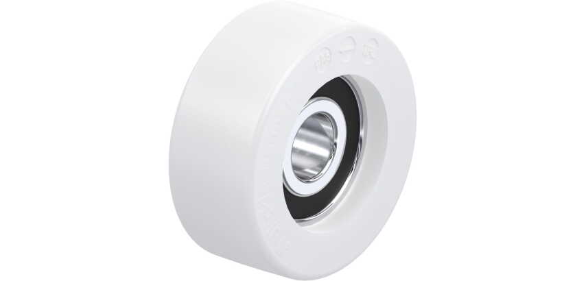 BLICKLE - Galet guide Ø 60mm bandage polyamide PA 6.6 260kg - FPO 60x25/15-13K
