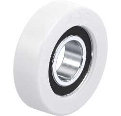 BLICKLE - Galet guide Ø 70mm bandage polyamide PA 6.6 240kg - FPO 70x20/25-15K