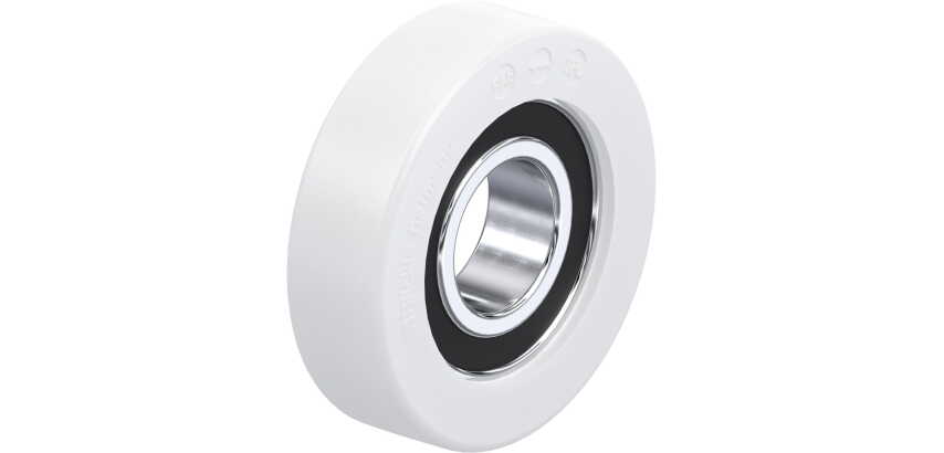 BLICKLE - Galet guide Ø 70mm bandage polyamide PA 6.6 240kg - FPO 70x20/25-15K