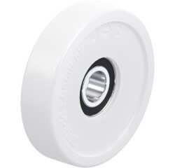 BLICKLE - Galet guide Ø 80mm bandage polyamide PA 6.6 270kg - FPO 80x20/15-11K