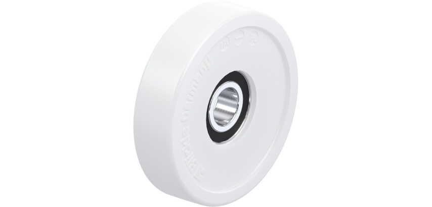 BLICKLE - Galet guide Ø 80mm bandage polyamide PA 6.6 270kg - FPO 80x20/15-11K